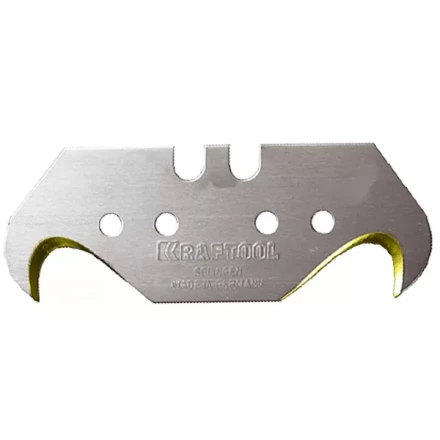 Лезвие KRAFTOOL"PRO" "SOLINGEN"сменное,для универс ножей,нитрид титана,многоур закалка,крюк типS24,18,7х50х0,50мм,5шт 09643-TIN-S5_z01 купить в Когалыме
