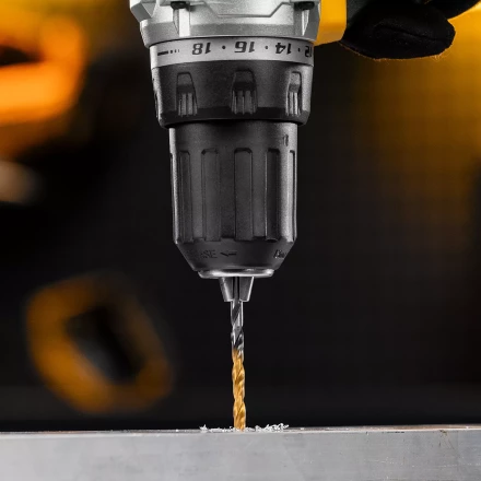 Сверло спиральное по металлу Denzel 4,2 x 75мм, Р6М5, Golden Tip, многогранная заточка, 718273 купить в Когалыме