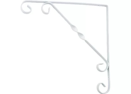 Кронштейн декоративный 100х100 мм белый СИБРТЕХ 94049 купить в Когалыме