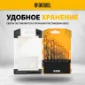Набор сверл по металлу Denzel, 1-10 мм, Р6М5К8-TiN, Golden Tip, 10 шт 723005 купить в Когалыме