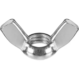 Гайка ЗУБР барашковая, DIN 315, оцинкованная, M12, ТФ6, 1 шт. 4-303736-12