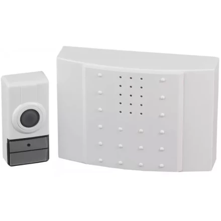 Звонок СВЕТОЗАР "ЛИРА" радиочастотный беспроводной, 16 мелодий, 4,5В SV-58062 купить в Когалыме