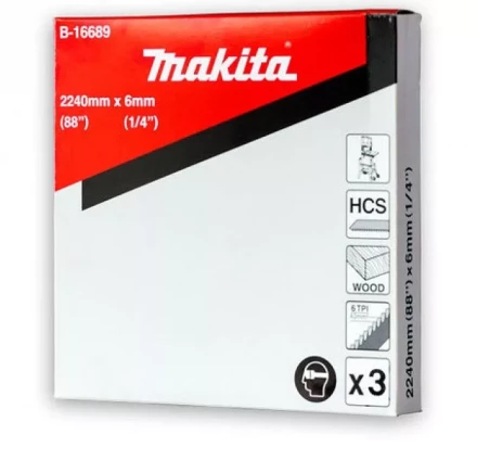 Набор полотен Makita B-16689 для ленточной пилы купить в Когалыме