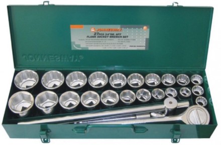 Набор головок торцевых 3/4&quot;DR 7/8&quot; 2&quot; 27предметов Jonnesway S04Н6327S 48500 купить в Когалыме
