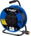 Удлинитель на катушке "КГ 315", 50 м, 3700 Вт, 4 гнезда, IP44, КГ 3х1,5 кв мм, ЗУБР 55080-50 купить в Когалыме