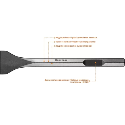 Зубило HEX 28 ALLIGATOR 29341-75-400 купить в Когалыме