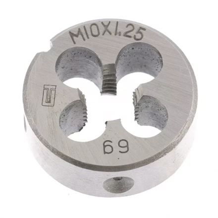 Плашка М10 х 1,25 мм СИБРТЕХ 77025 купить в Когалыме