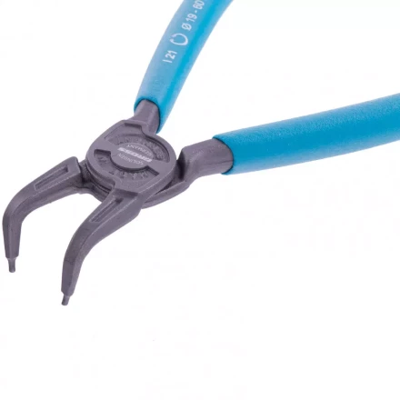 Съемник 165 мм для внутренних стопорных колец (19-60 мм) изогнутые губки Gross 18343 купить в Когалыме