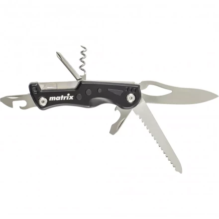 Нож многофункциональный 7 функций в чехле 107 мм Matrix 17624 купить в Когалыме