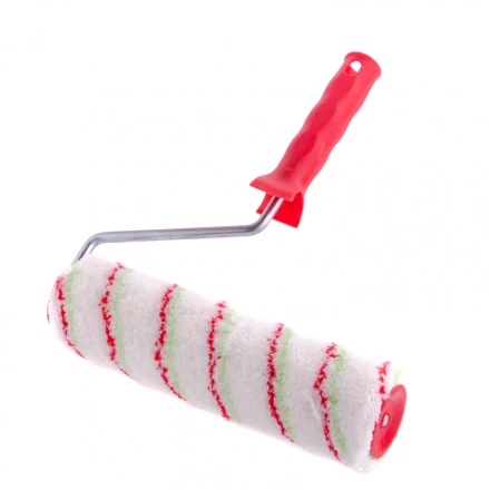 Валик &quot;Эмали&quot;  250 мм ворс 12 мм D 48 мм D ручки 8 мм полиамид полиакрил Сибртех 80171 купить в Когалыме