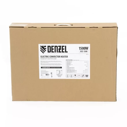Конвектор электрический XCE-1500, 230 В, 1500 Вт, X-образный нагреватель Denzel 98116 купить в Когалыме