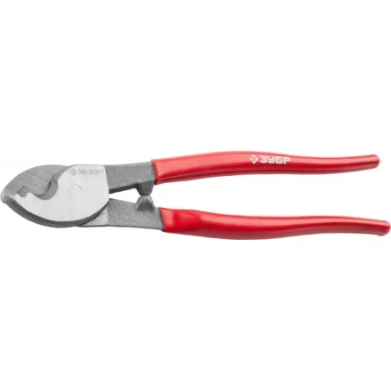 Кабелерез ЗУБР "МАСТЕР" для резки неброн кабеля из цв металлов, цельнокованые из Ст 55,кабель сечением до 60 мм2,250мм 23343-25 купить в Когалыме