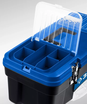 ЗУБР ДЕСНА-22, 557 x 284 x 236 мм, (22), Пластиковый ящик для инструментов (38181-22) купить в Когалыме