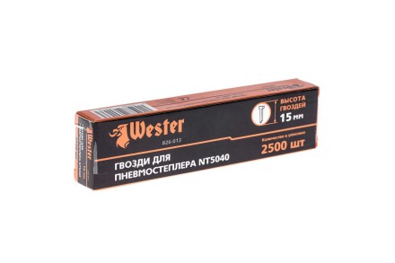 Гвозди для степлера WESTER 826-013 1 х 1.25 х 15 мм 2500 шт. купить в Когалыме