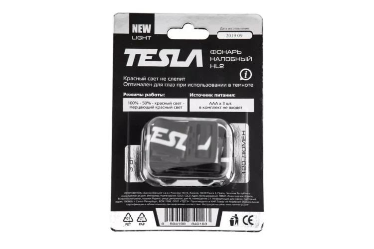 Фонарь TESLA HL2 3 Вт 120 Лм купить в Когалыме