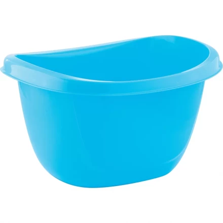 Таз пластмассовый овальный 16л, голубой ТМ Elfe light Россия 92988 купить в Когалыме