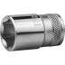 Торцовая головка KRAFTOOL &quot;INDUSTRIE QUALITAT&quot;, Cr-V, FLANK, хромосатинированная, 1/2&quot;, 17 мм 27805-17_z01 купить в Когалыме