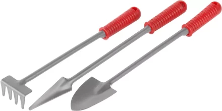 Набор GRINDA для ухода за комнатными растениями: Совок посадочный широкий, совок посадочный, грабельки, 3 предмета 8-422460-H3_z01 купить в Когалыме