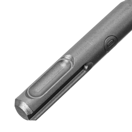 Бур по бетону Denzel, 10 x 210 мм, двойная спираль, три пылеотводящие кромки, 705017 купить в Когалыме