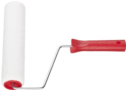 Валик ЗУБР "МАСТЕР" "ВЕЛЮР-АКВА", полиэстер, для водорастворимых акриловых лаков, ворс 4мм, ручка 6мм, d=40/240мм 03537-24 купить в Когалыме