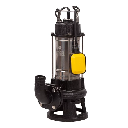 Фекальный насос Denzel FP1800-KS, 1800 Вт, напор 17 м, 26000 л/ч, нож-измельчитель купить в Когалыме