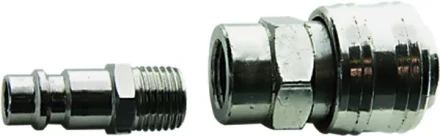 Набор переходников быстросъемное соединение резьбовое соед. 2 шт. внутр. диаметр 1/4"  MATRIX 57016 купить в Когалыме