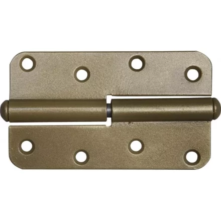 Петля накладная стальная "ПН-110", цвет золотой металлик, правая, 110мм 37653-110R купить в Когалыме