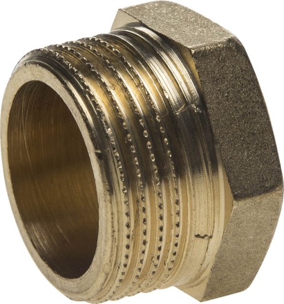 Заглушка GENERAL FITTINGS латунь, 6-ти гранная головка, наружная резьба, 3/4&quot; 51098-S-3/4 купить в Когалыме