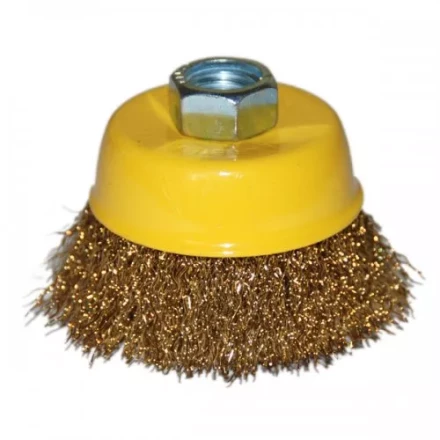 Щетка для УШМ М14/65 мм чашечная сталь прямая Энкор 51530 купить в Когалыме