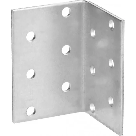 Крепежный угол ЗУБР "МАСТЕР" равносторонний, 60х40х40мм, 1шт 310206-060-040 купить в Когалыме