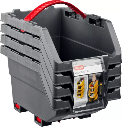 Набор лотков "Clickbin", 1,3 л, KETER 38066-K4 купить в Когалыме