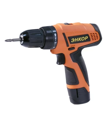 Шуруповерт акк ДША-2 12ЭР/10Л кейс Энкор 50021 купить в Когалыме