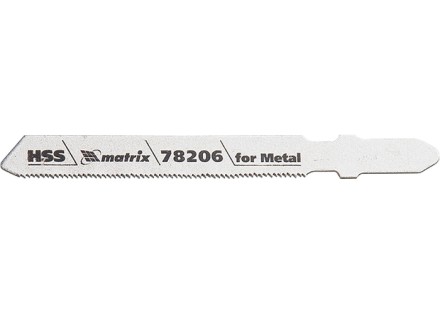 Полотна для электролобзика по металлу 3 шт T118G 50 х 0,8мм HSS MATRIX Professional 78206 купить в Когалыме