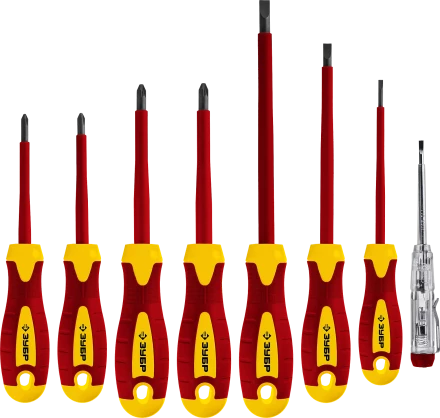 Наборы отверток диэлектрических ПРОФИ ЭЛЕКТРИК серия ПРОФЕССИОНАЛ купить в Когалыме