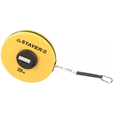 Мерная лента STAYER "STANDARD" фиберглассовая двусторонняя, 20м 34153-20 купить в Когалыме