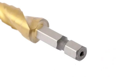 Сверло ступенчатое 4-5-6-7-8-9-10-11-12 мм HSS спиральный Профиль шестигранный хвостовик Matrix 72353 купить в Когалыме