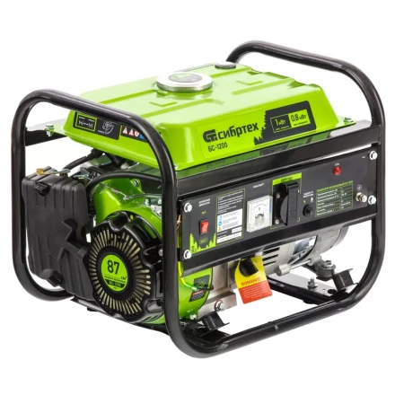 Генератор бензиновый Сибртех БС-1200 94541 купить в Когалыме