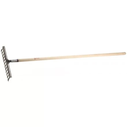 Грабли ЗУБР из нержавеющей стали, 12 витых зубцов, деревянный черенок 4-39481-12 купить в Когалыме