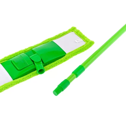 Швабра телескопическая Elfe 120 см с пластиковой складной подошвой насадка микрофибра 935055 купить в Когалыме