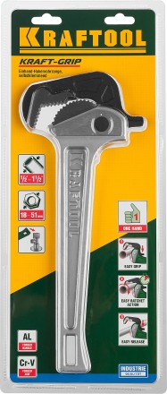 Ключ KRAFTOOL &quot;MASTERGRIP&quot; трубный быстрозажимной, кованые губки, 1/2&quot;-2&quot; 27365-14 купить в Когалыме