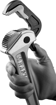 Ключ KRAFTOOL &quot;MASTERGRIP&quot; трубный быстрозажимной, кованые губки, 1/2&quot;-2&quot; 27365-14 купить в Когалыме
