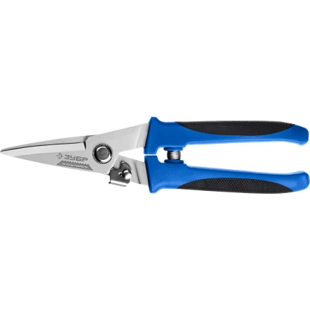 ЗУБР МУЛЬТИРЕЗ, 200 мм, универсальные технические ножницы, Профессионал (23215) купить в Когалыме
