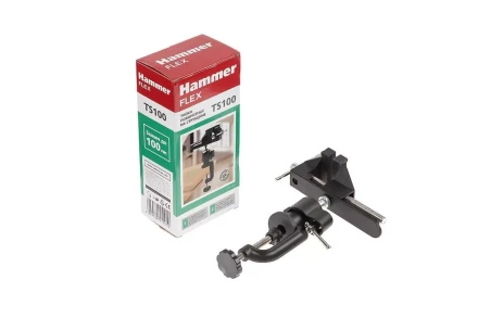 Тиски поворотные HAMMER TS100, шарнирные купить в Когалыме