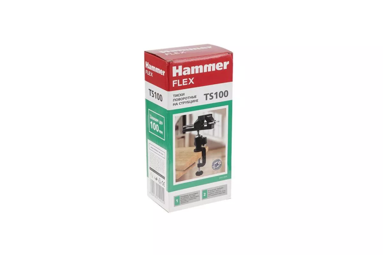 Тиски поворотные HAMMER TS100, шарнирные купить в Когалыме