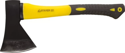 Топор STAYER кованый с двухкомпонентной стеклопластиковой рукояткой, 1,0кг 2062-10 купить в Когалыме