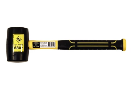 Киянка резин.680гр.с фиберглассовой рукоят.1/6/24 23058 купить в Когалыме