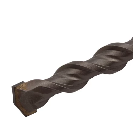 Бур по бетону Denzel, 14 x 260 мм , двойная спираль, три пылеотводящие кромки, 705032 купить в Когалыме