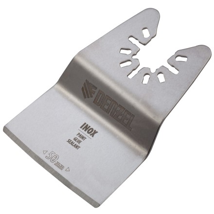 Насадка для МФИ шабер полукруг, Inox, для снятия краски и др., ширина 50 мм, длина общая 74 мм, ступенчатый Denzel 782317 купить в Когалыме
