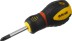 Отвертка STAYER &quot;PROFESSIONAL&quot; &quot;PROTech&quot;, двухкомп рукоятка, намагниченная, Cr-Mo, PH1x38мм 25132-1-38_z02 купить в Когалыме