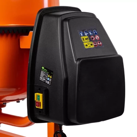 Бетоносмеситель Сибртех БСЕ-120П 95506, 120 л, 500 Вт, полиамидный венец купить в Когалыме